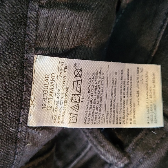 Old navy black size 12 - Picture 4 of 5